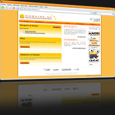Screenshot site amnc.asso.nc